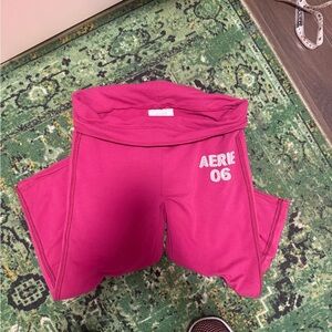 Aerie 7/8 length flare sweats